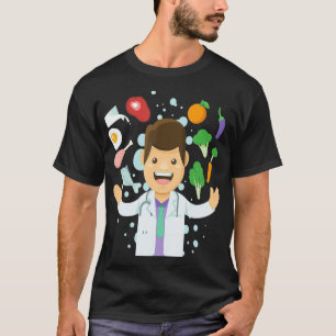 Camiseta Nutricionista DivertidoGráfico Especialista em Nut