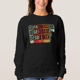 Camiseta Nutricionista Legendária Desde 1983   Nutricionist