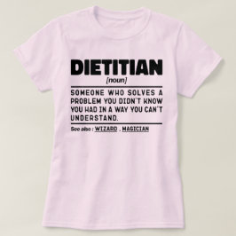 Camiseta Nutricionista Substantivo Definição Nutrição Coach