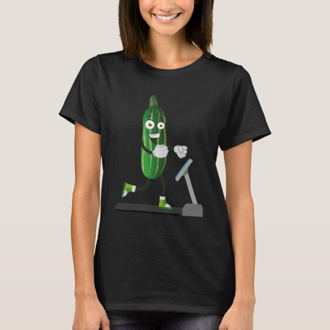 Camiseta Nutritionist Cucumber for Dietician and Vegan 5 (Frente)