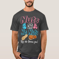 Nuts Or No Nuts Big Sis Loves You Baby Gender Reve