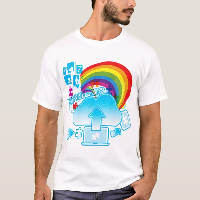 CAMISETA NUVEM (Frente)