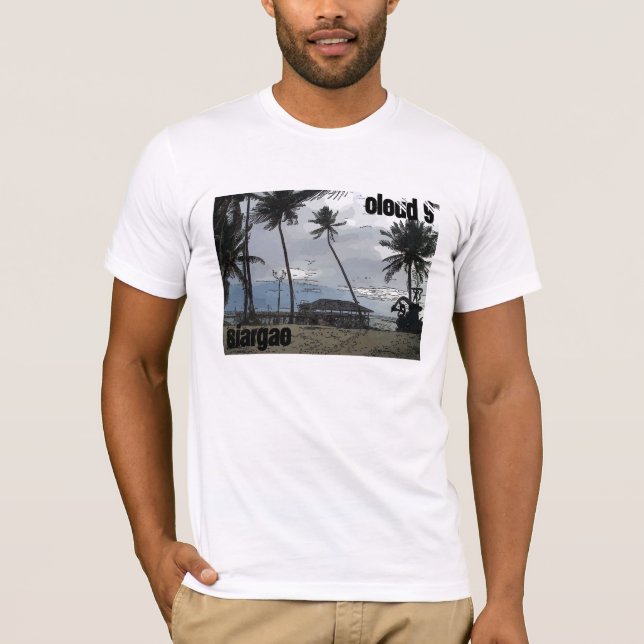 Camiseta Nuvem 9 em Siargao (Frente)