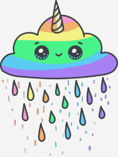 Roupas Acessorios Nuvens Arco Iris Kawaii Zazzle Pt No corras detrás de alguien, que ya sabe donde estas. zazzle pt