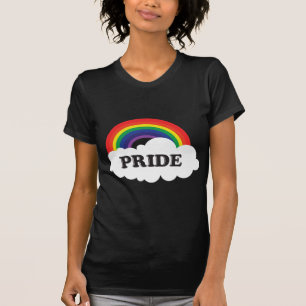 Camiseta Nuvem Cute Kawaii Rainbow