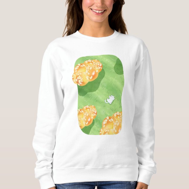 Camiseta nuvem de pão macio (Frente)