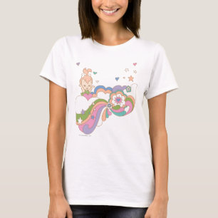 Camiseta Nuvem do arco-íris de PEBBLES™