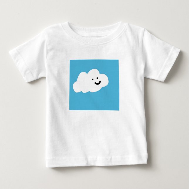 Camiseta "Nuvem feliz" (Frente)