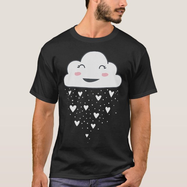 Camiseta Nuvem S2 Observando Nuvem Observando Nuvens Observ (Frente)