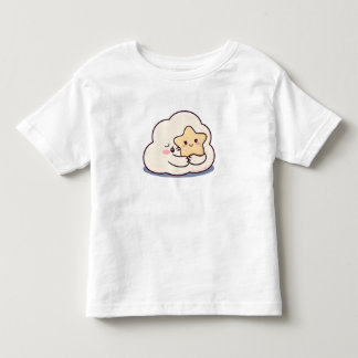 Camiseta Nuvem Tímida Abrangendo uma Estrela - Charada do C