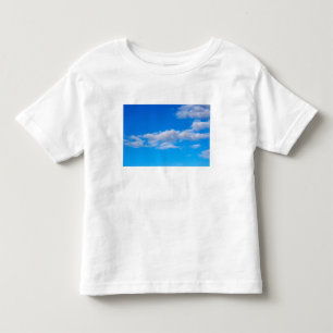 Camiseta nuvens cúmulus sobre a Antártica ocidental