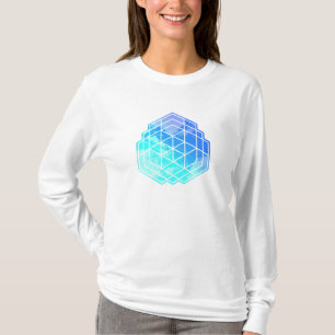 Camiseta Nuvens de Geometria