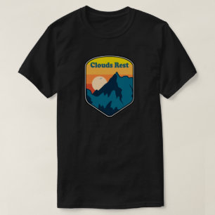 Camiseta Nuvens Descansam Montanha Yosemite Sunrise