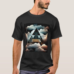 Camiseta Nuvens e Triângulos 2