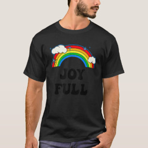 Camiseta Nuvens Lindas Alegres Arco-íris Positivo Verão Luz