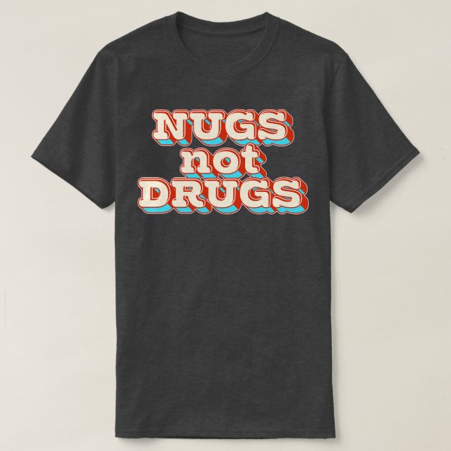 Camiseta Nuvens não Drogas (Frente do Design)