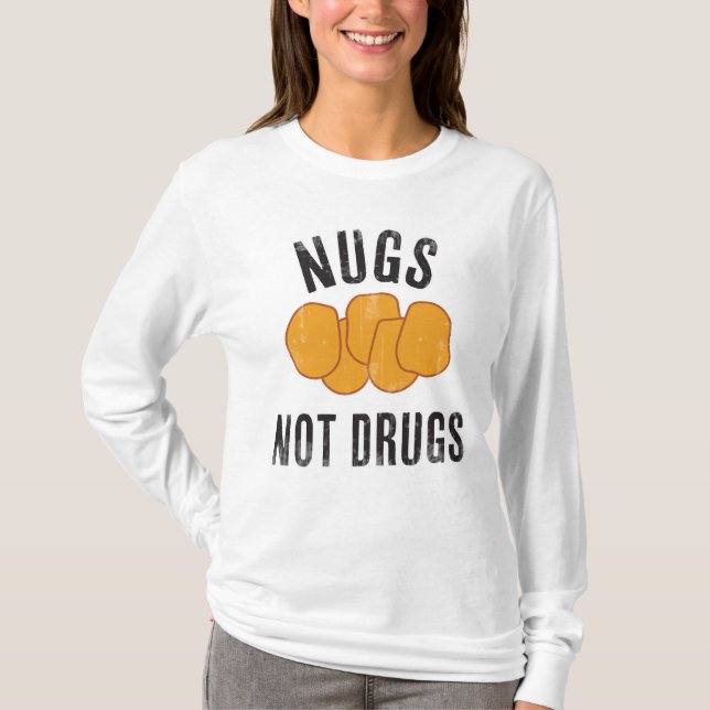 Camiseta Nuvens não Drogas (Frente)