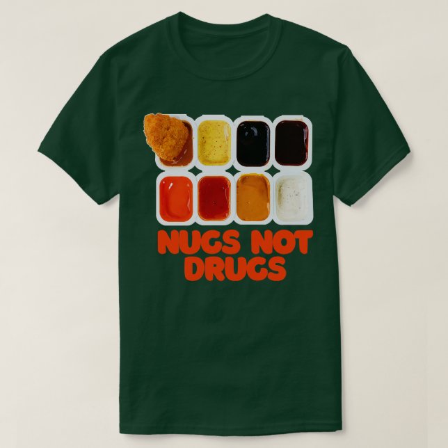 Camiseta Nuvens Não Drogas 1 (Frente do Design)