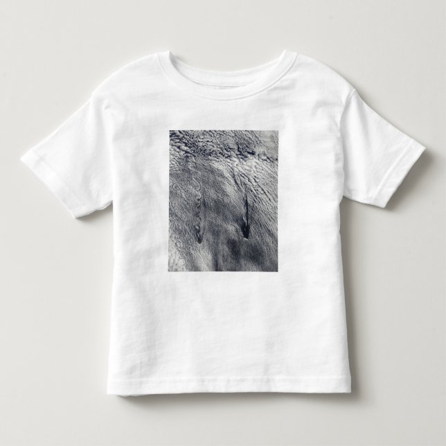 Camiseta Nuvens sobre as ilhas Juan Fernandez (Frente)