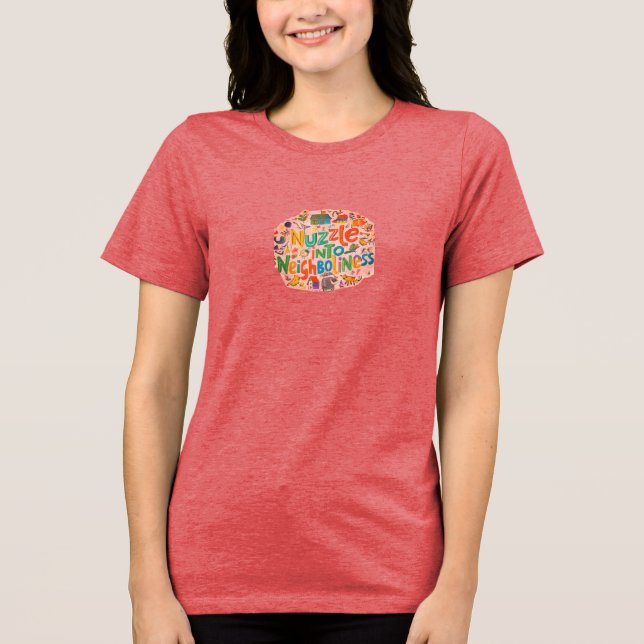 Camiseta Nuzzle em Vizinhança (Frente)