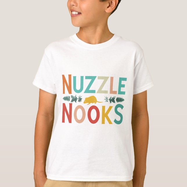 Camiseta Nuzzle Nooks (Frente)