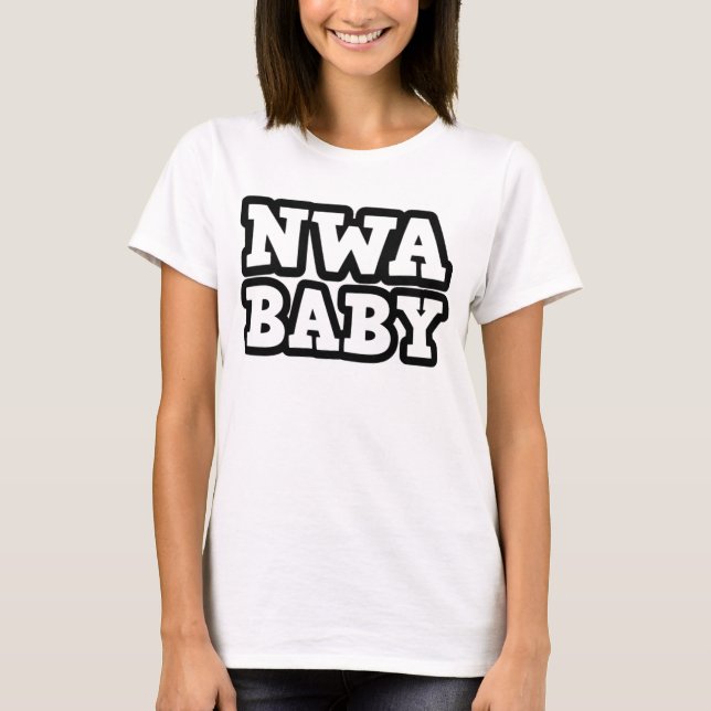 Camiseta Nwa Baby Personalizado Da Fullrace (Frente)