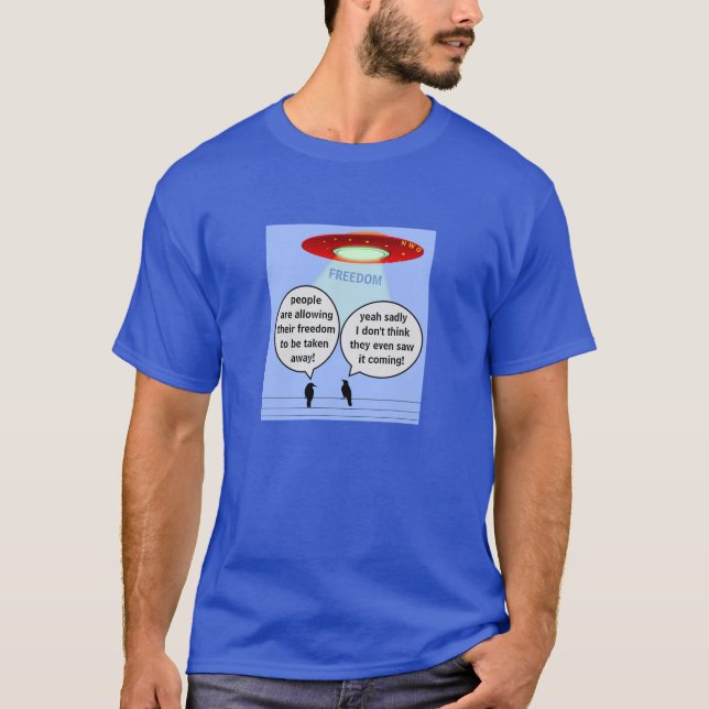 Camiseta NWO UFO (escuro) (Frente)