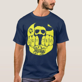 Camiseta NY Beard Permanece Verdadeiro Brooklyn