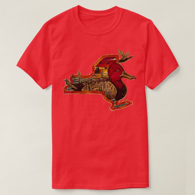 Camiseta NY Duque Redhead (Frente do Design)