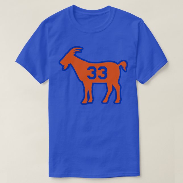 Camiseta NY GOAT 33 Blue (Frente do Design)
