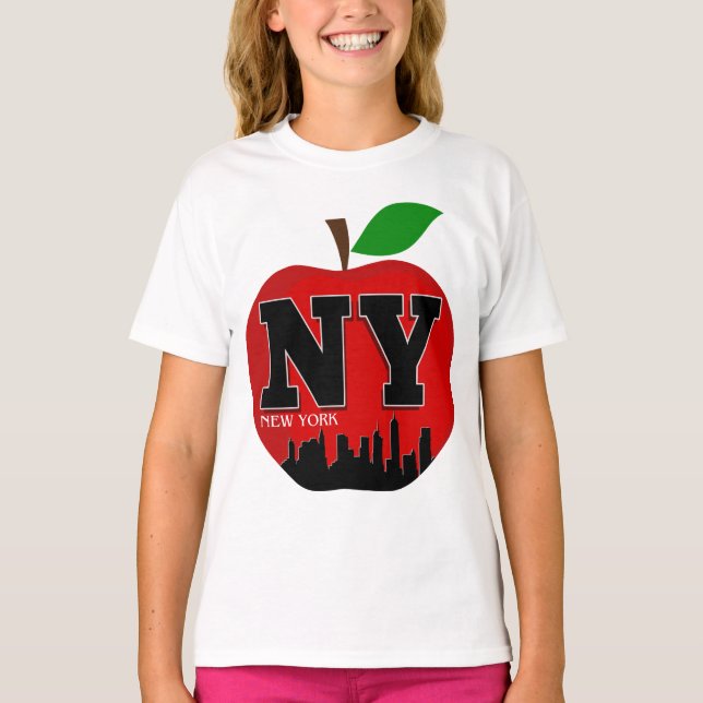 CAMISETA NY NOVA YORK A GRANDE MAÇÃ (Frente)