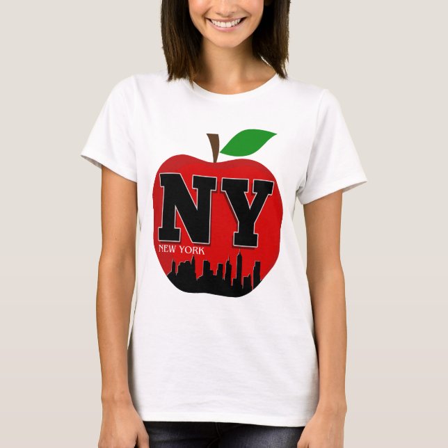 CAMISETA NY NOVA YORK A GRANDE MAÇÃ (Frente)