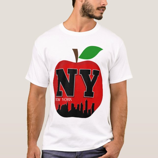 CAMISETA NY NOVA YORK A GRANDE MAÇÃ (Frente)