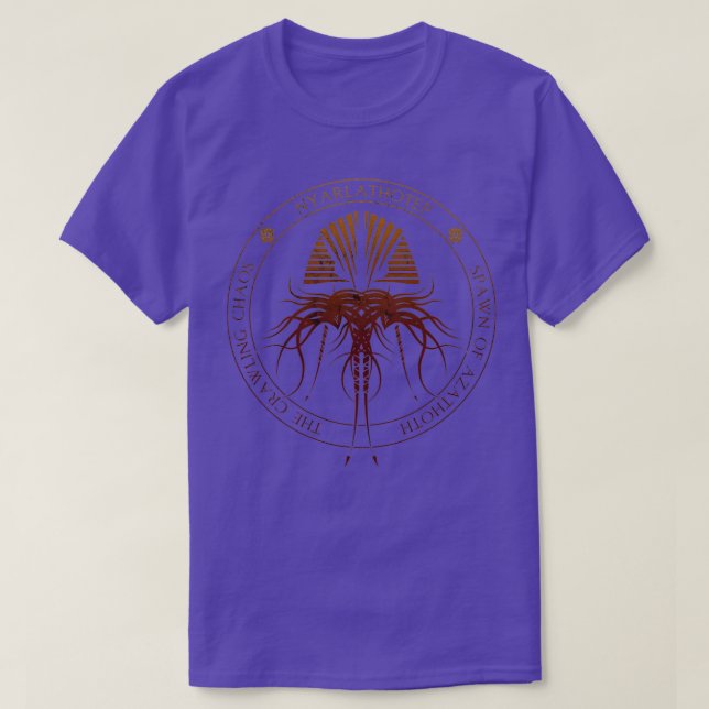 Camiseta Nyarlathotep Sigil hellfire (Frente do Design)