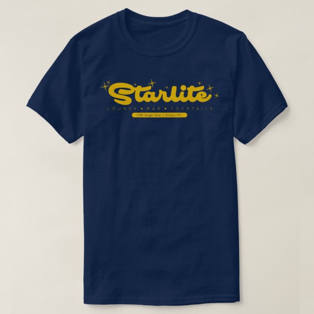 Camiseta NYC - Bar Nightclube NYC - Starlite Lounge Padrão (Frente do Design)