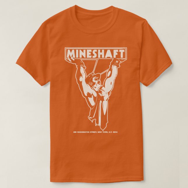 Camiseta NYC de Gay Nightclub de 70s 80s (Frente do Design)