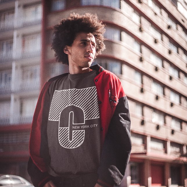 Camiseta NYC de maçã grande (Criador carregado)