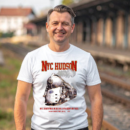 Camiseta NYC Dreyfuss Locomotiva Hudson. 20th Century Limit