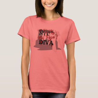 Camiseta NYC Mau Regal Diva Ringer Shirt - Edição Dana