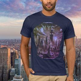 Camiseta NYC Name Graphic T Shirt
