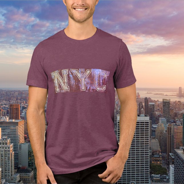 Camiseta NYC Name Graphic T Shirt (Criador carregado)