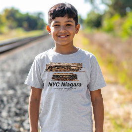 Camiseta NYC Niagara – Locomotiva a Vapor de Trem Americano