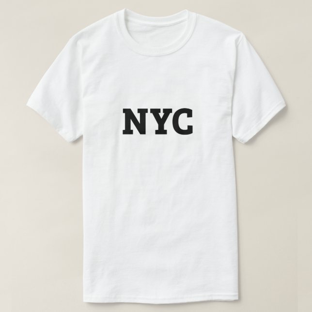 Camiseta Nyc - Nova Iorque (Frente do Design)