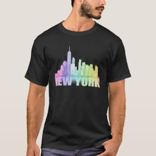 Camiseta NYC Nova Iorque Skyline Souvenir Freedom Tower T