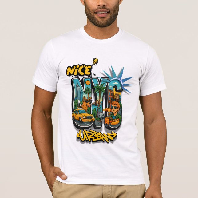 Camiseta NYC Quic Art Urbano (Frente)