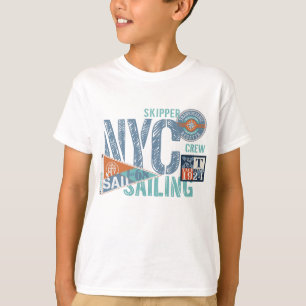 Camiseta NYC Sail Club - Estilo Regatta