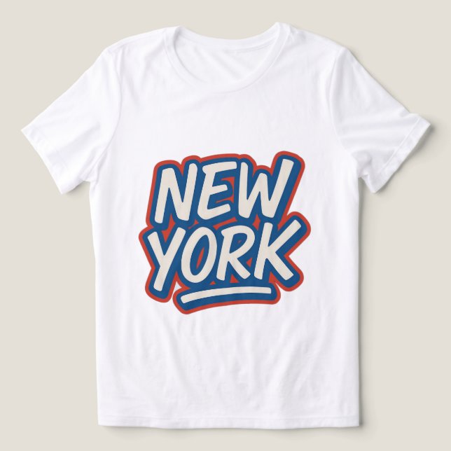 Camiseta NYC State of Mind - Women's Street Chic Tee (Design frontal)