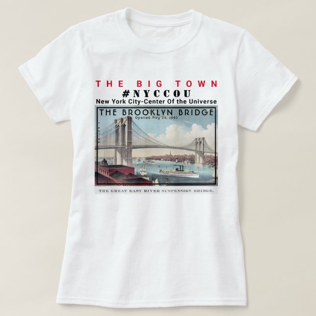 CAMISETA NYCCOU A GRANDE CIDADE BB (Frente do Design)