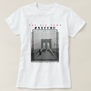 CAMISETA NYCCOU #NYCCOU BROOKLYN PONTE