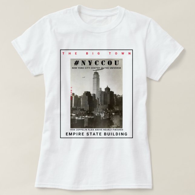 Camiseta NYCCOU #NYCCOU EMPIRE STATE4a (Frente do Design)